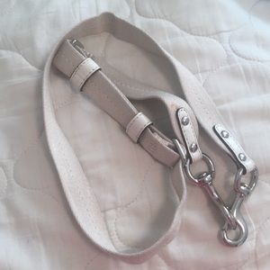 COACH Canvas & Leather Shoulder Bag Strap